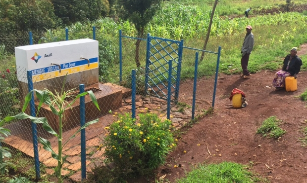 Asili water point in South Kivu province, DRC
